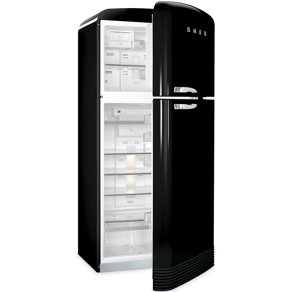 Smeg FAB50RBL5 Stand-Kühlschrank Schwarz