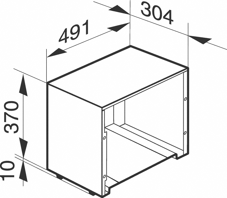 Miele DGSG 3050 Standgehäuse 