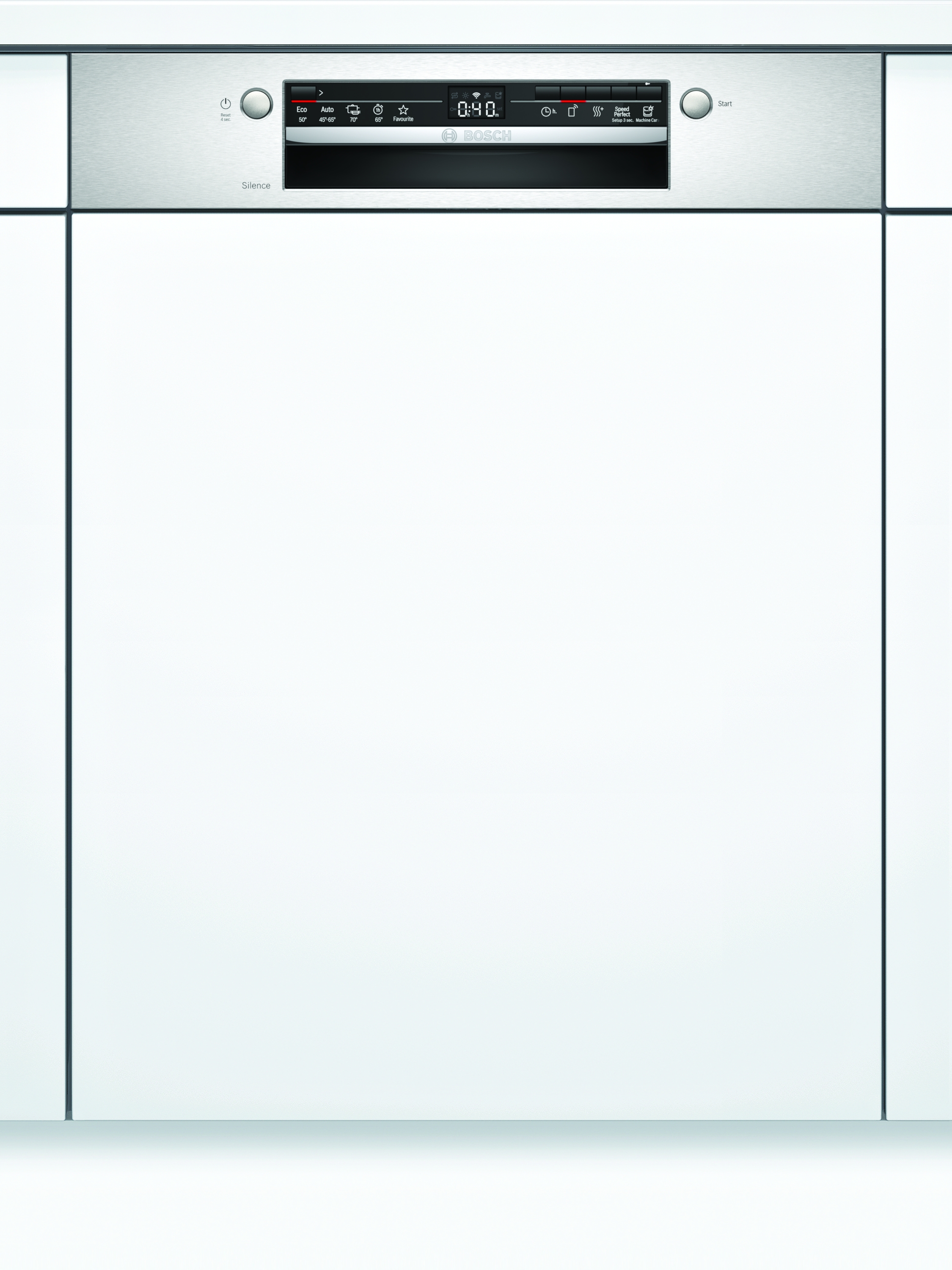 Bosch SMI2ITS33E Teilintegrierter Geschirrspüler Edelstahl