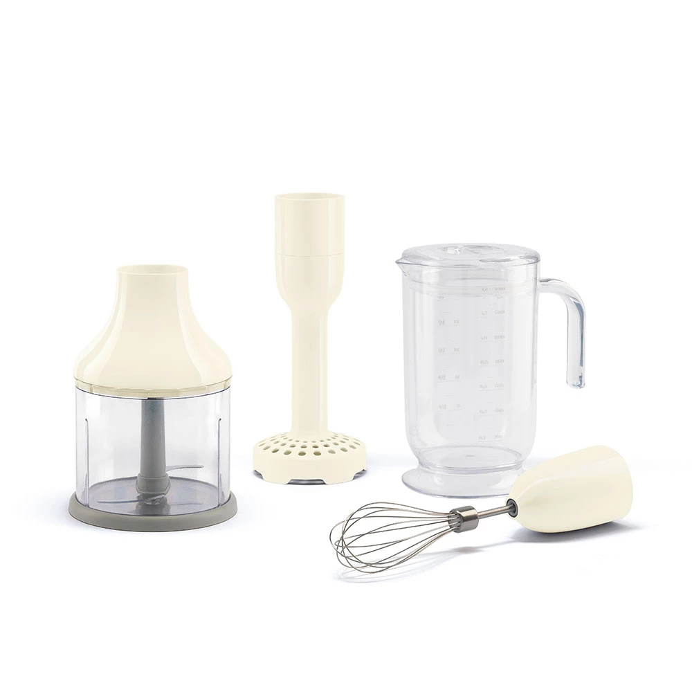 Smeg HBAC11CR Stabmixerzubehör-Set Creme