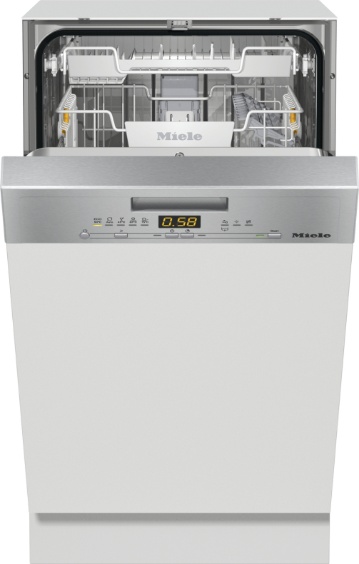 Miele G 5430 SCi SL Active Teilintegrierter Geschirrspüler Edelstahl CleanSteel