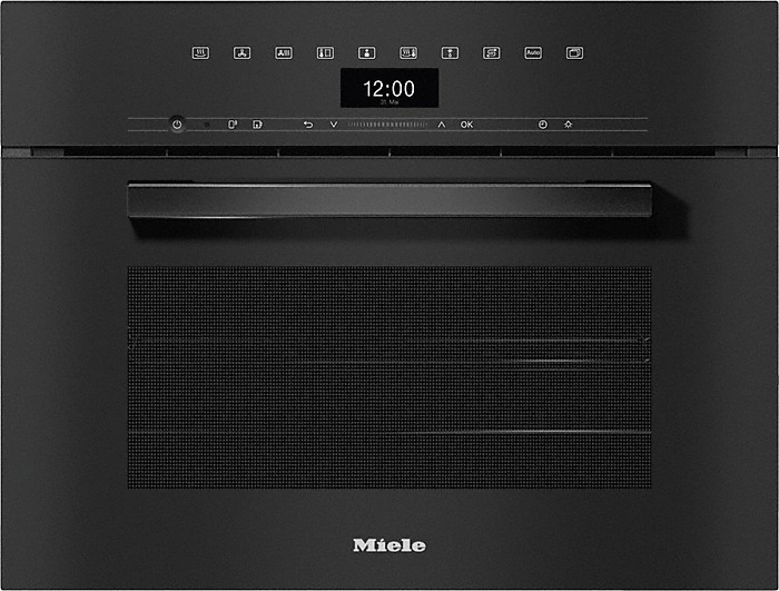 Miele DGC 7440 HC Pro Combi-Dampfgarer Obsidianschwarz