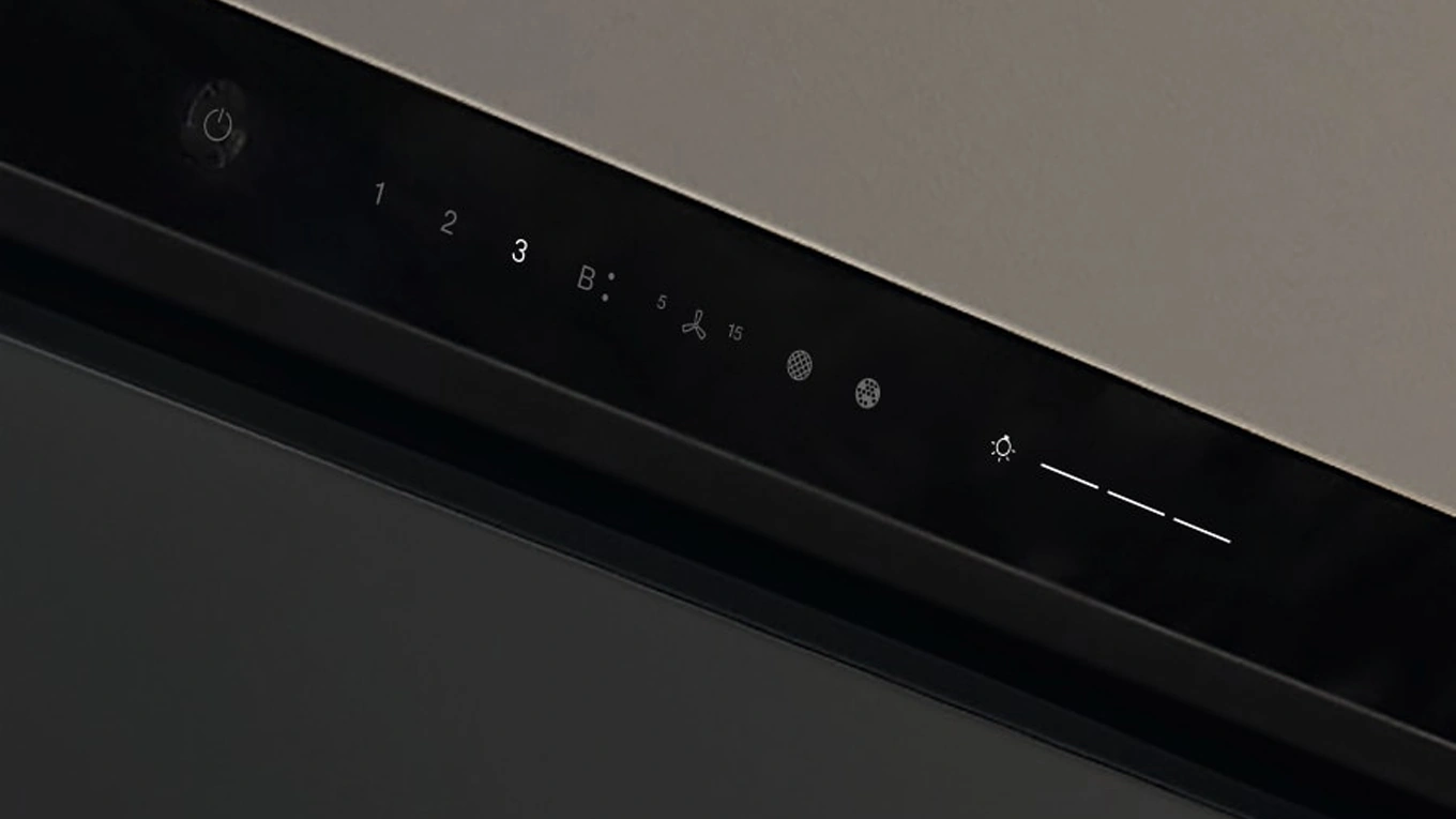 Miele Touch Touch Display an der miele dah 4980 wanddunstabzugshaube