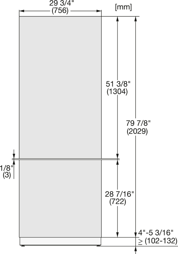 Miele KF 2802 Vi Einbau-Kühl-Gefrierkombination 