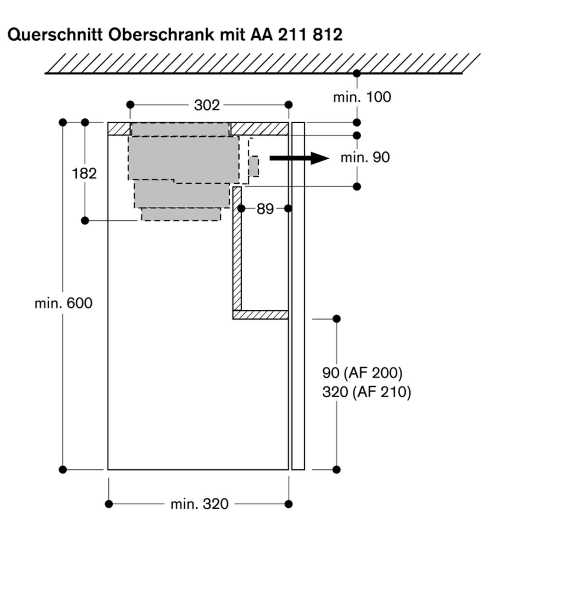 Gaggenau AA211812 Umluftmodul Edelstahl