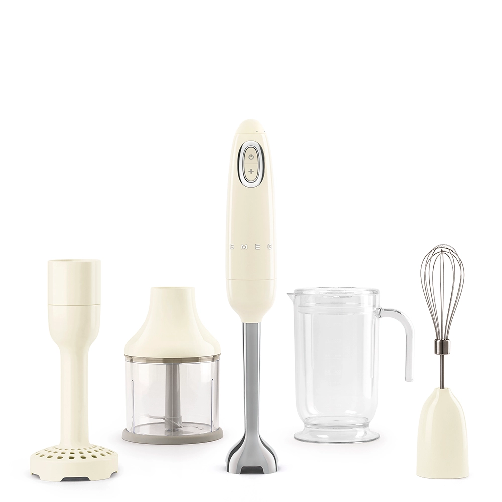 Smeg HBF22CREU Stabmixer-Set Creme