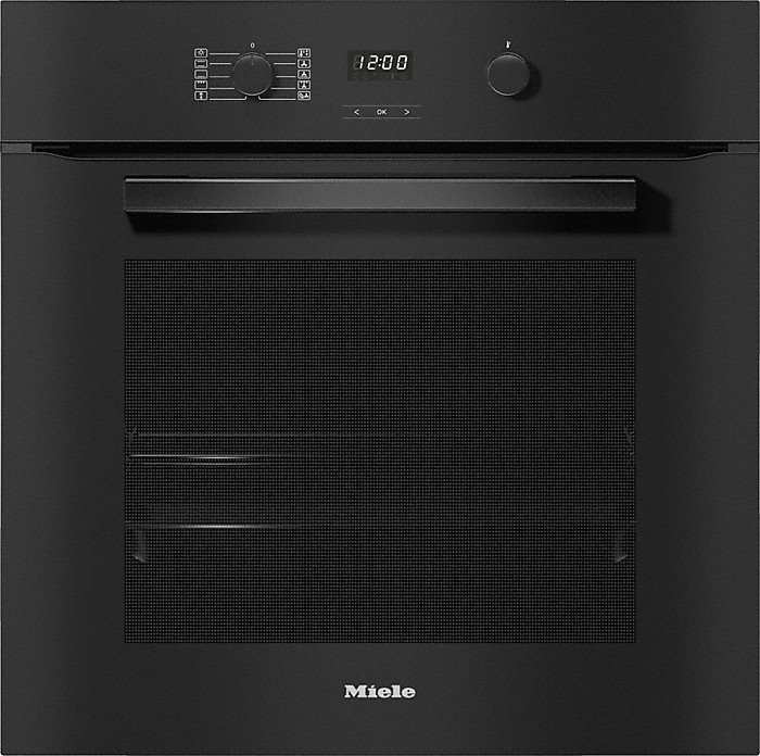 Miele H 2860-2 B PizzaPlus Einbau-Backofen Obsidianschwarz