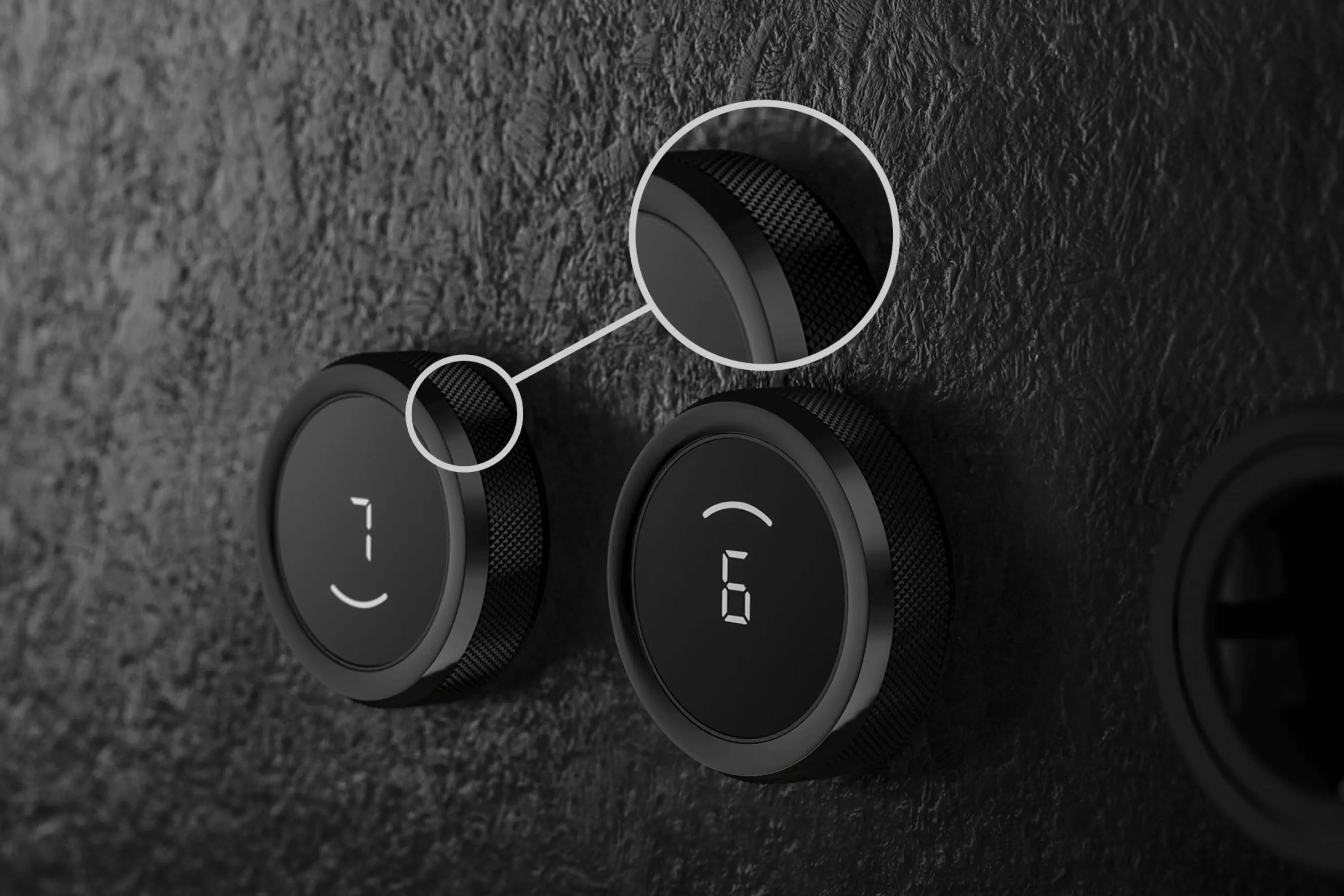 Bora PKR3AB Knebelring All Black