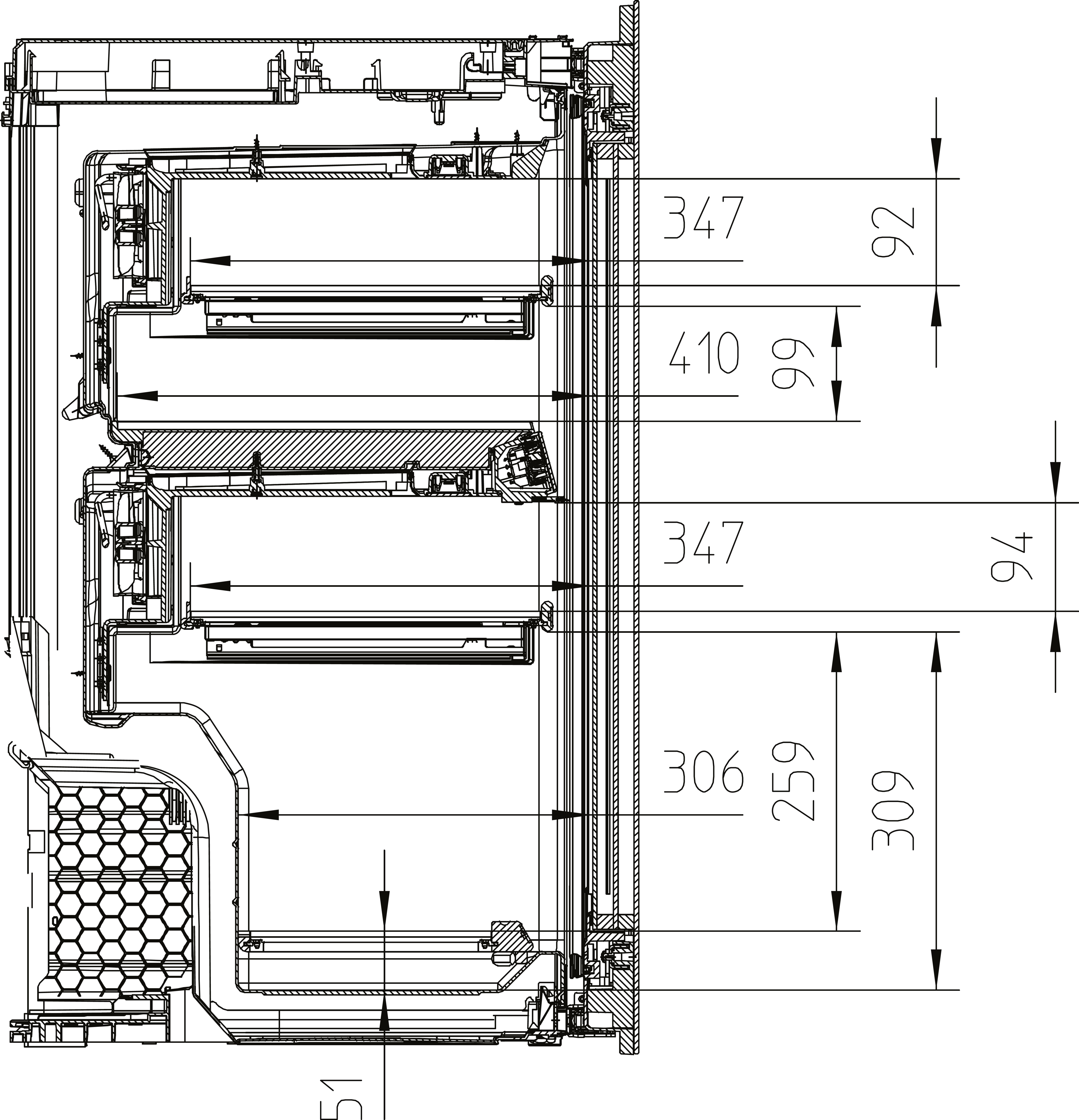 Miele KWT 6422 iG-1 Einbau-Weintemperierschrank Obsidianschwarz