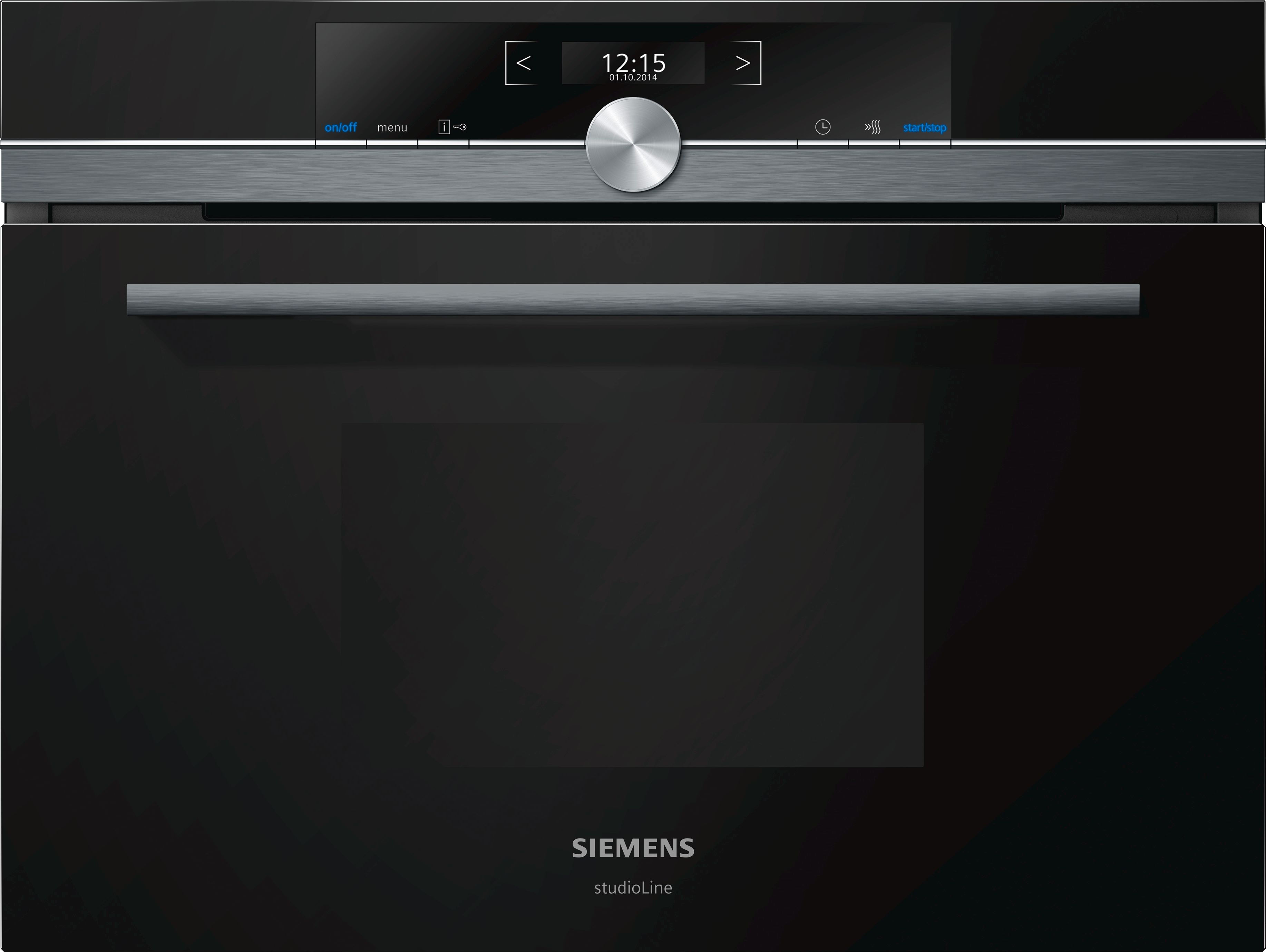 Siemens CD834GAB0 Einbau-Dampfgarer Schwarz