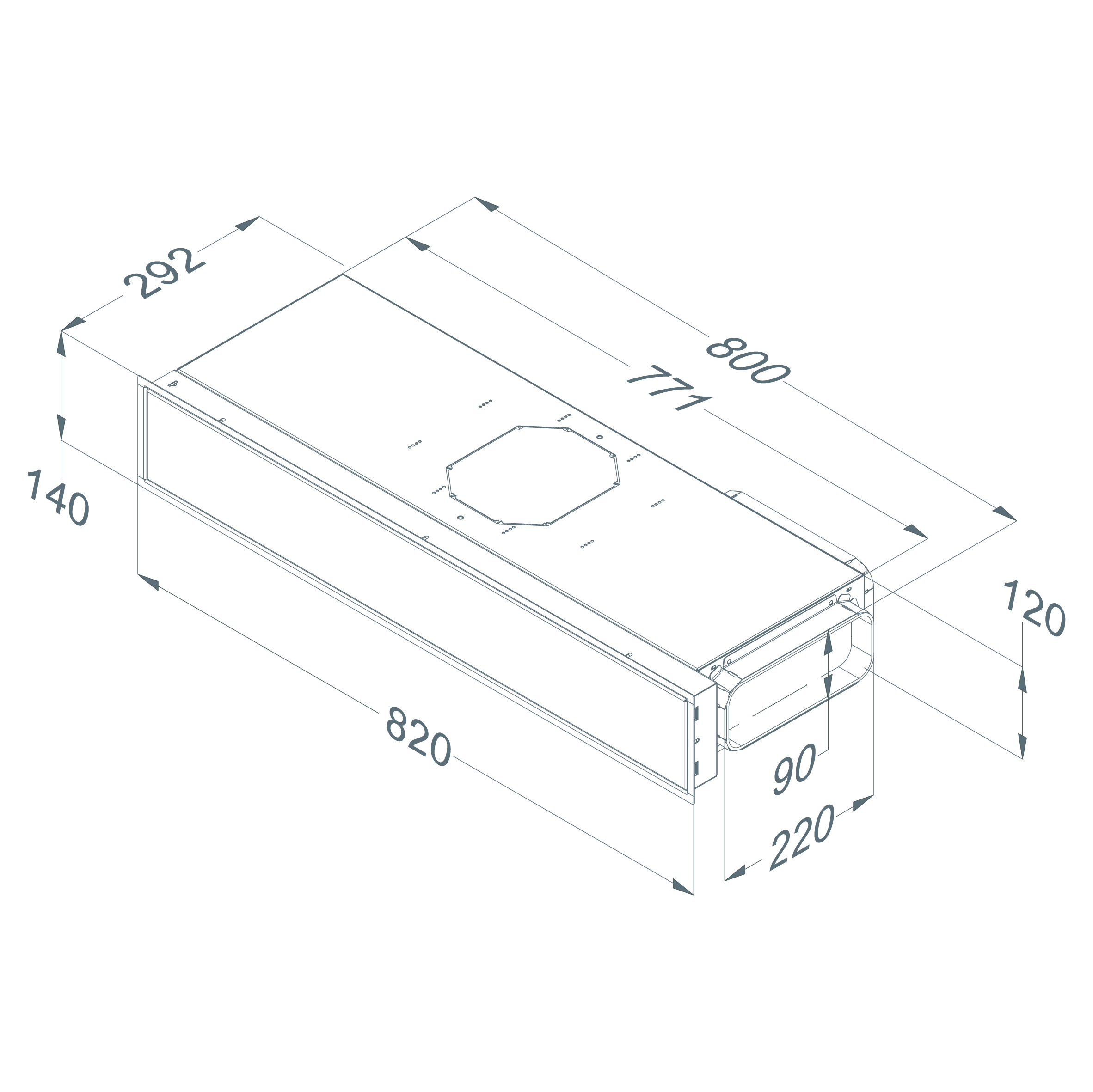 Novy 7932400 Umluftmodul Schwarz