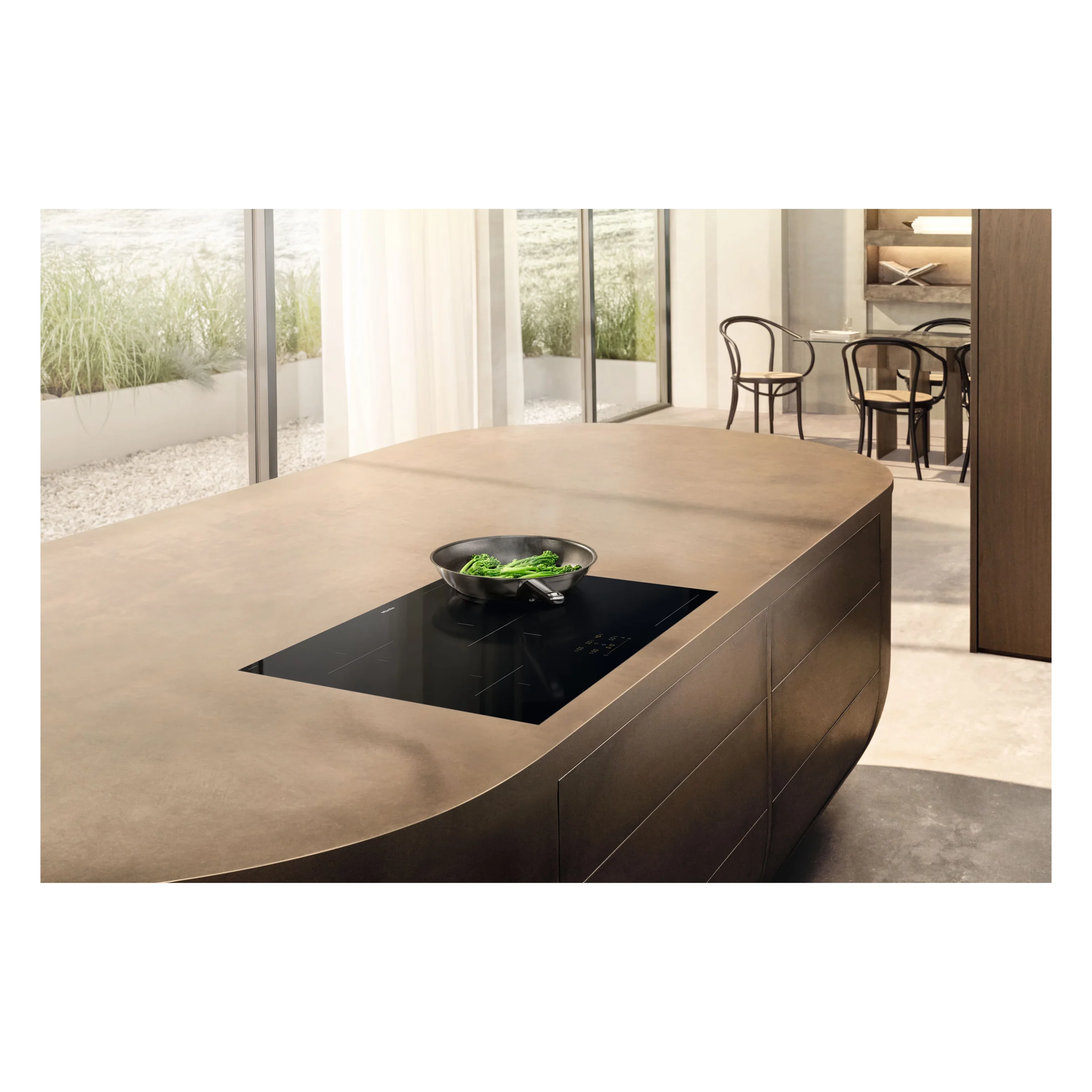 Miele KM 8486 FX Herdunabhängiges Induktionskochfeld Schwarz