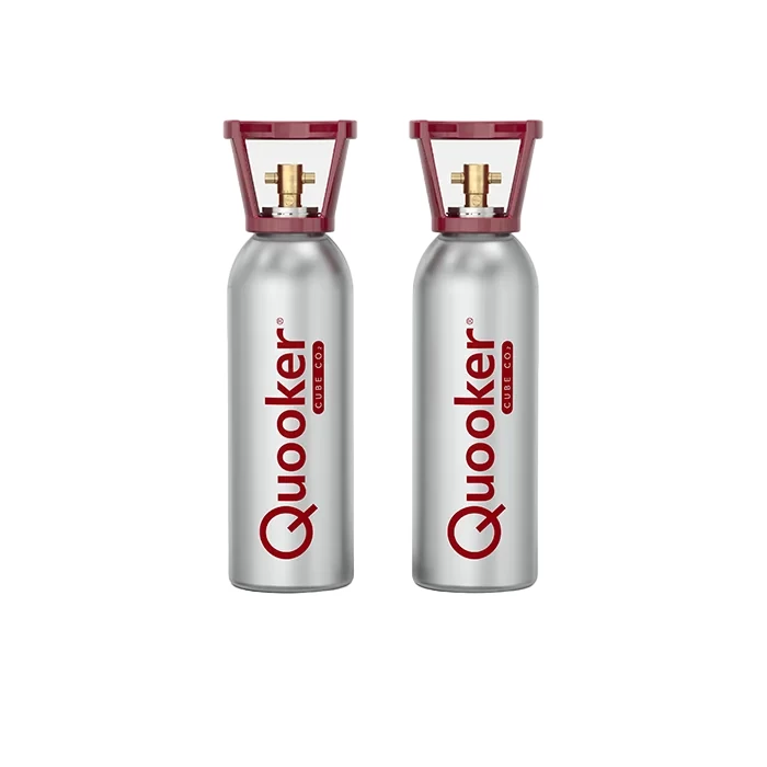 Quooker RK3KG Nachfüllset Zylinder Edelstahl