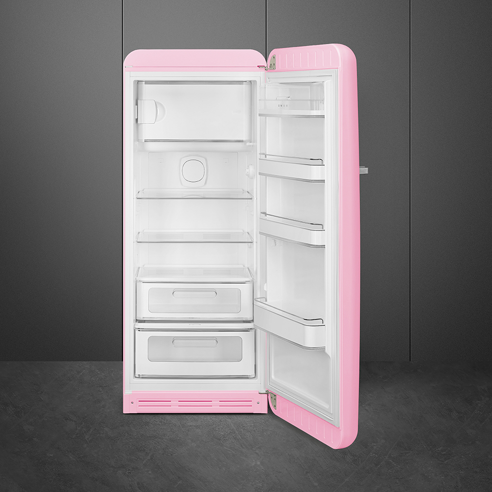 Smeg FAB28RPK5 Stand-Kühlschrank Cadillac Pink