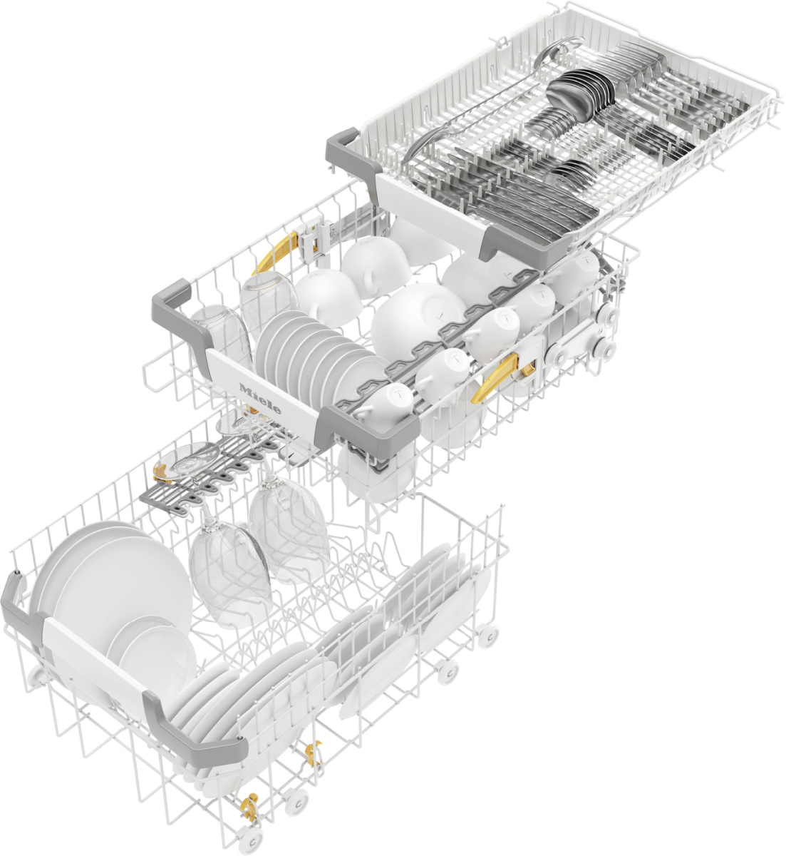 Miele G 5640 SCi SL Teilintegrierter Geschirrspüler Edelstahl CleanSteel