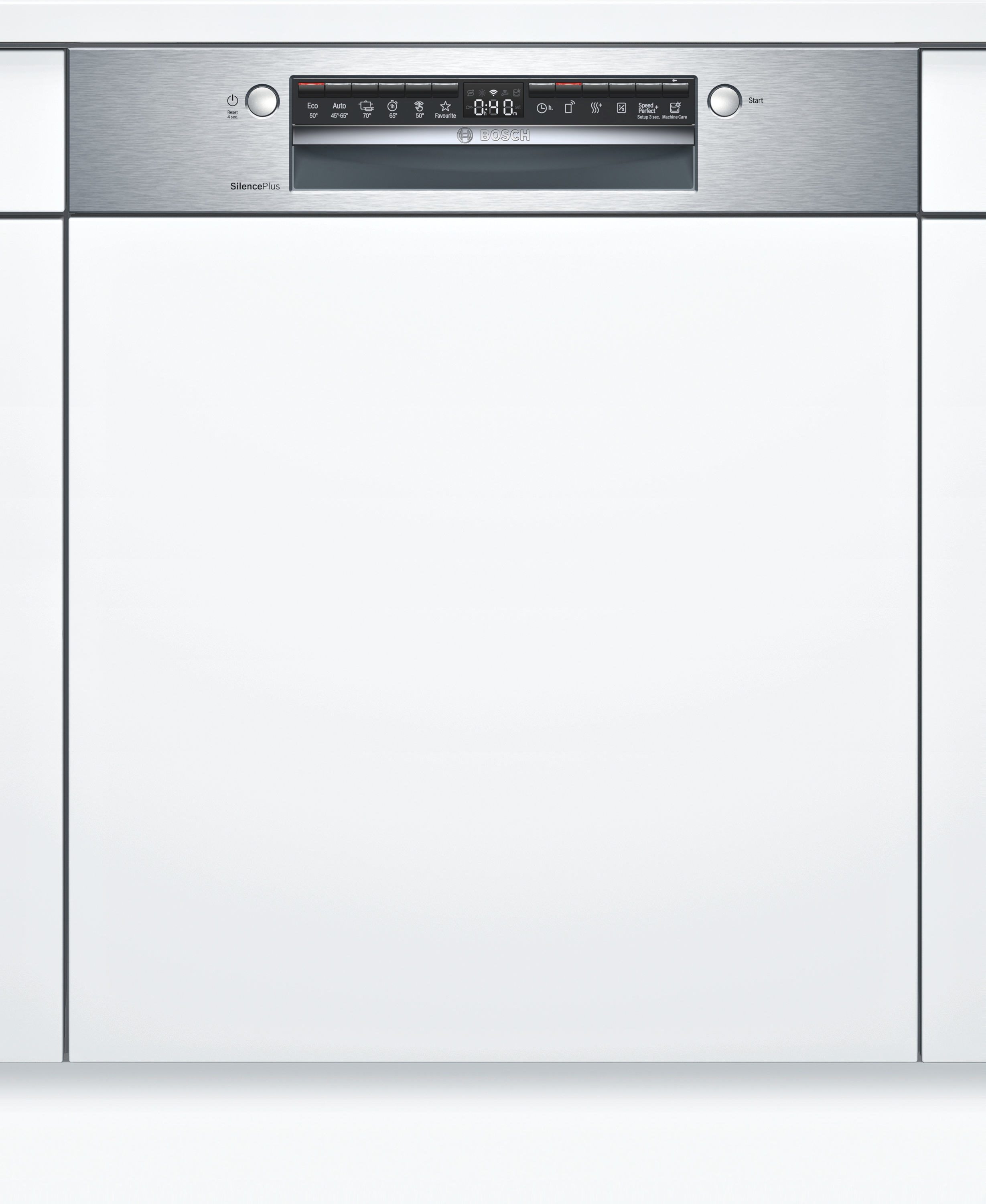 Bosch SBI4HCS48E Teilintegrierter Geschirrspüler Edelstahl