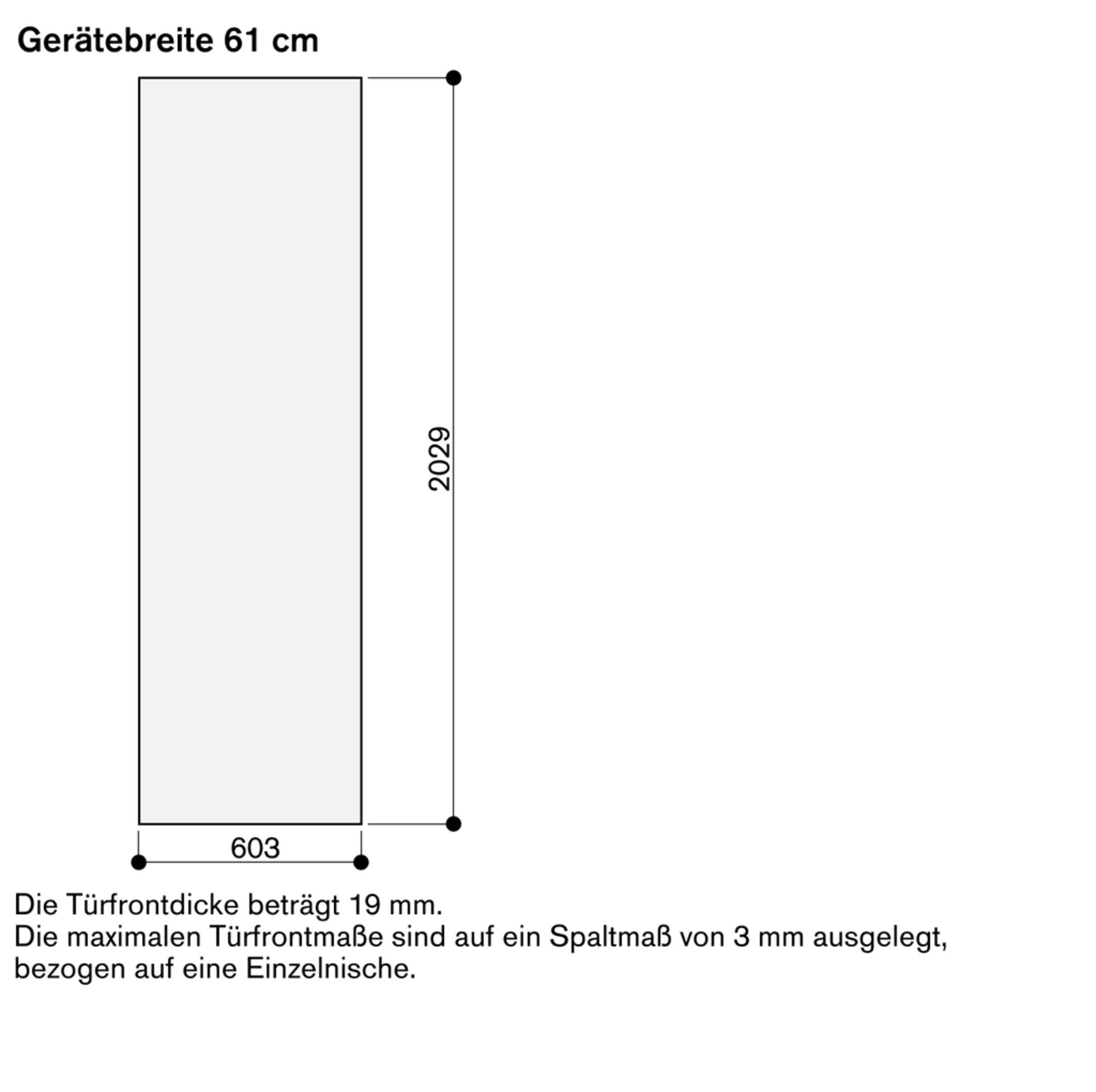 Gaggenau RA428610 Türfront Edelstahl