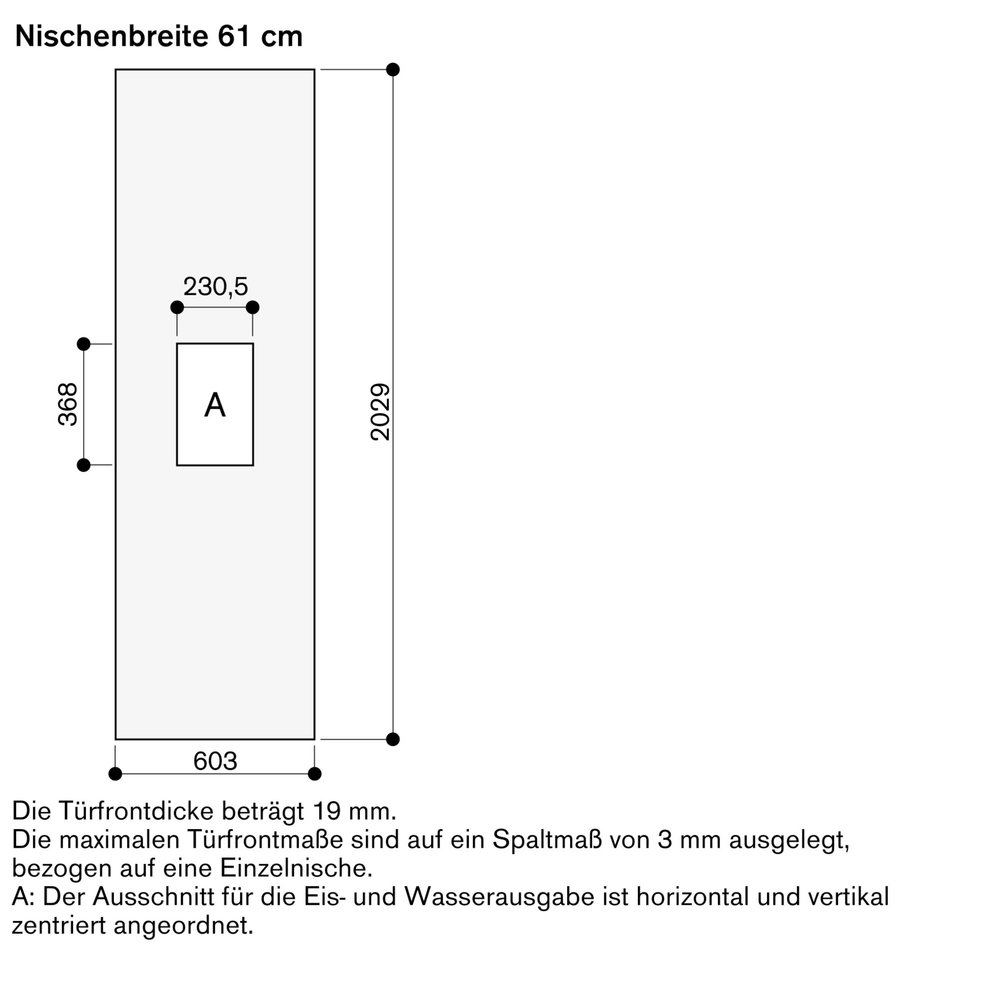 Gaggenau RA428810 Türfront Edelstahl