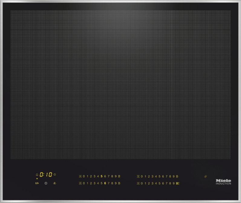 Miele KM 7667 FR Herdunabhängiges Induktionskochfeld Edelstahl