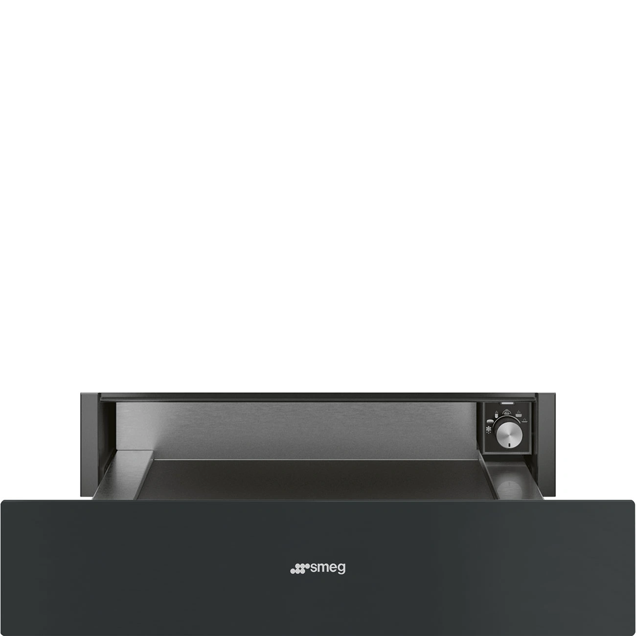 Smeg CPR315N Einbau-Wärmeschublade Schwarz matt