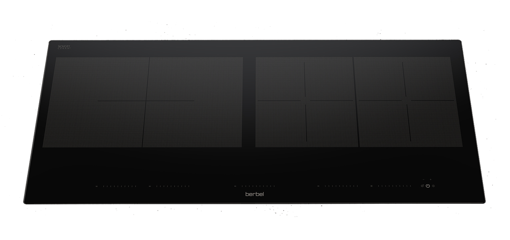 berbel BKF 90 iPP Panoramakochfeld Schwarz 1100055