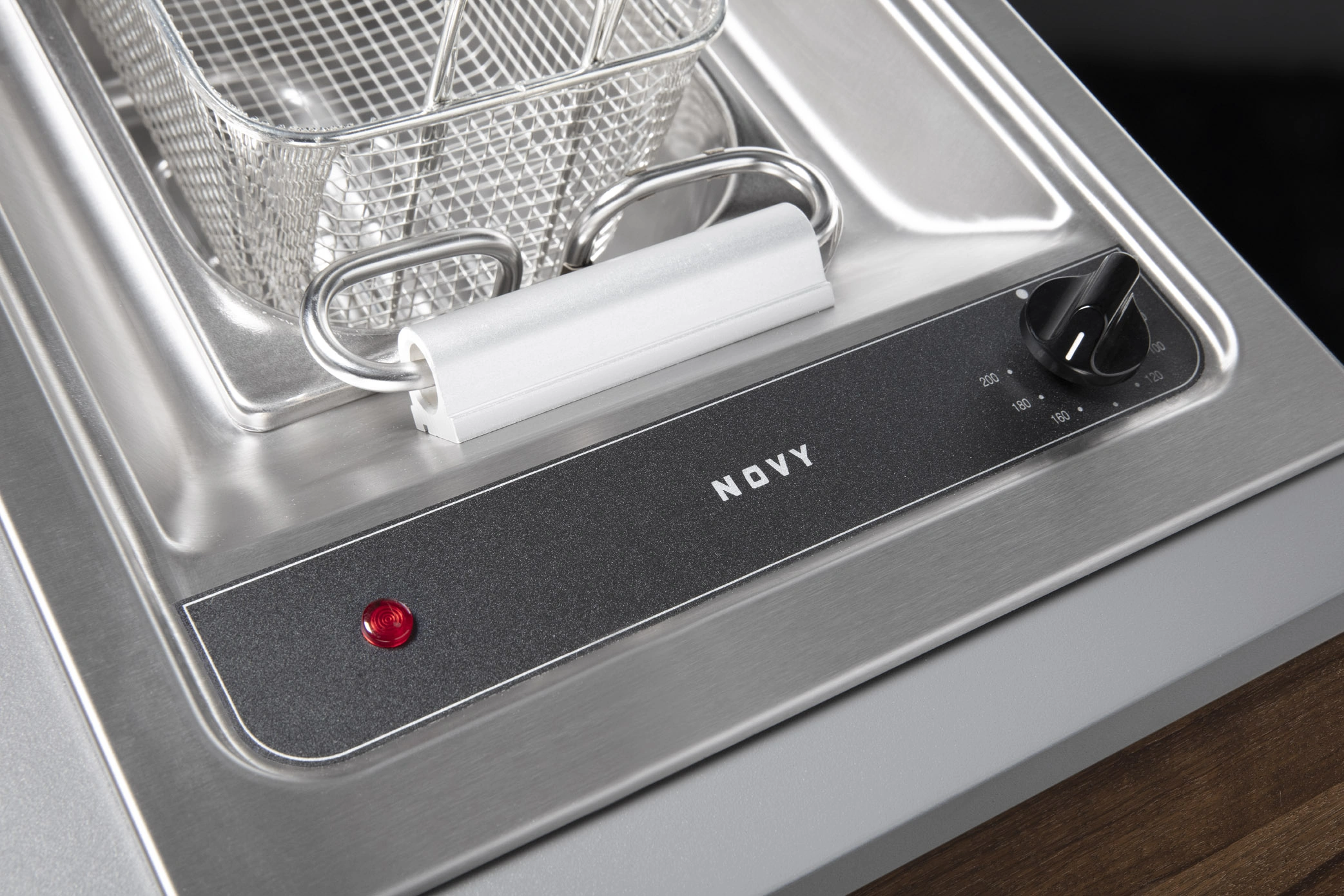 Novy 3711 Friteuse Edelstahl