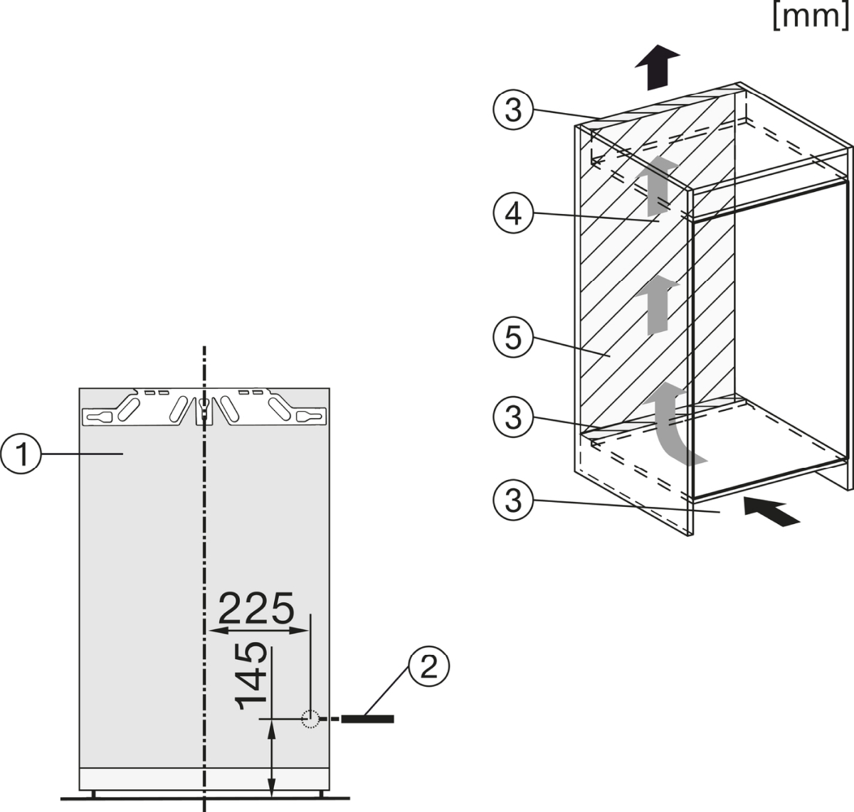 Miele FNS 7140 E Einbau-Gefrierschrank