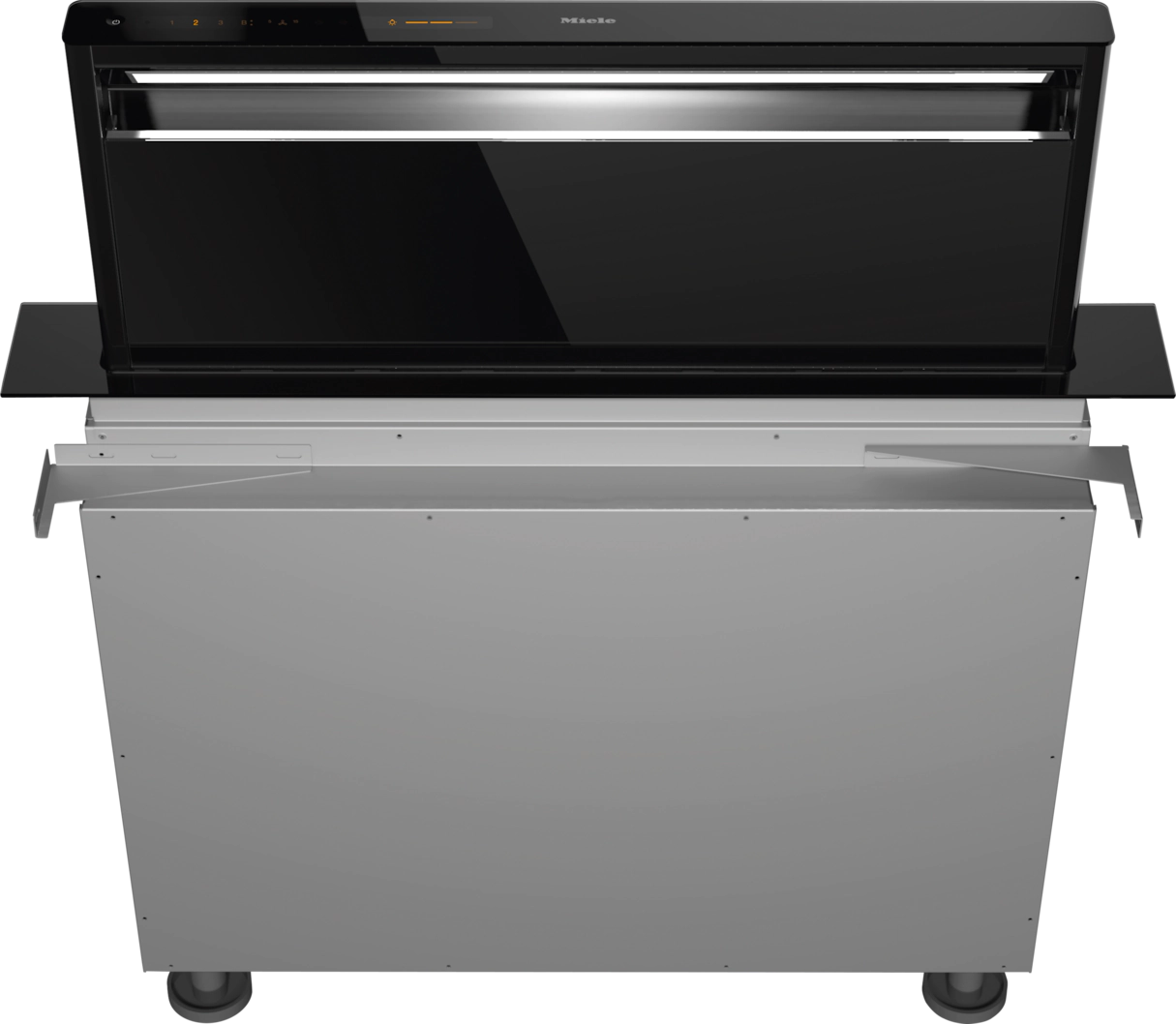 Miele DAD 4841 Black Levantar Downdraft-Dunstabzugshaube Obsidianschwarz