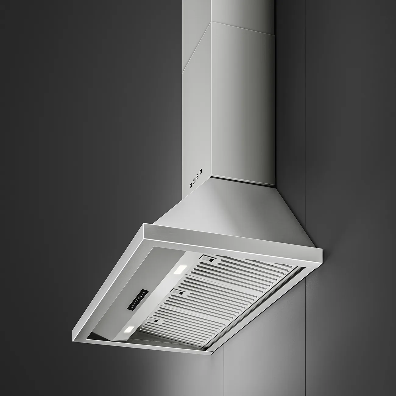 Smeg KCU94X Wandhaube Edelstahl