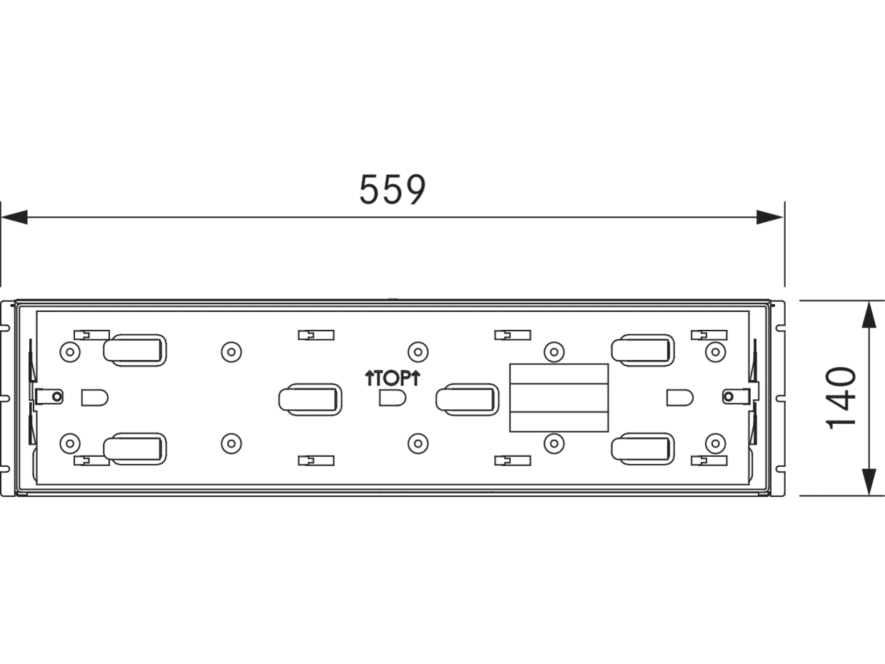 Bora MS140 Multischublade