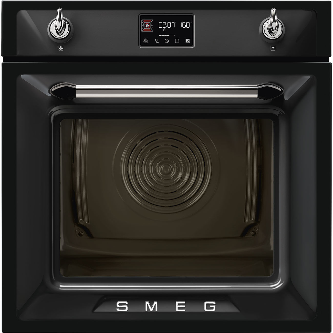 [Zweite Wahl] Smeg SOP6902S2PN Einbau-Backofen Schwarz 
