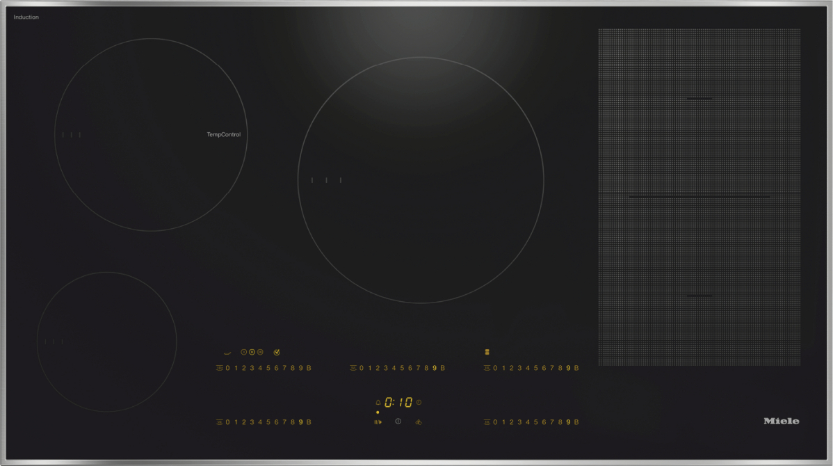 Miele KM 7699 FR Herdunabhängiges Induktionskochfeld Schwarz