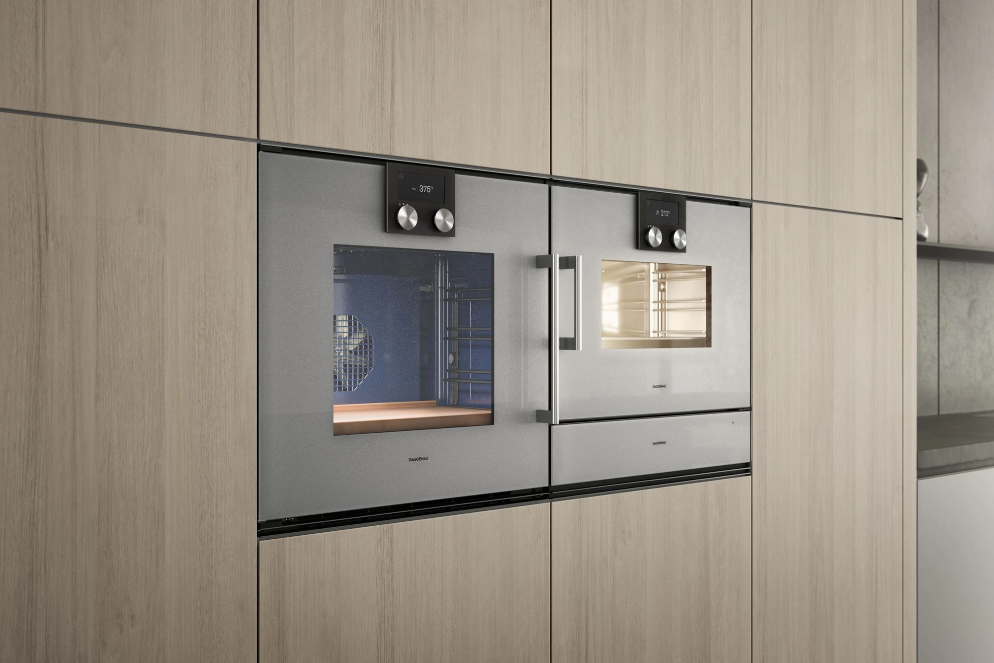 Gaggenau BSP251111 Einbau-Dampfbackofen Metallic