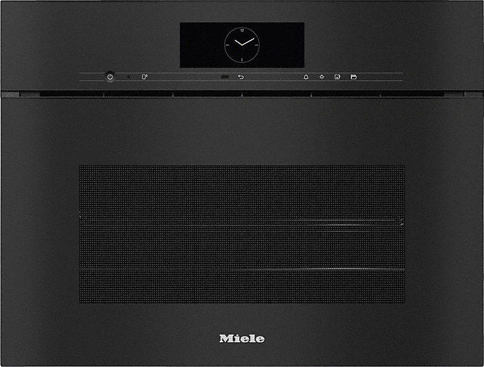 Miele DGC 7845 HCX Pro Griffloser Combi-Dampfgarer Obsidianschwarz