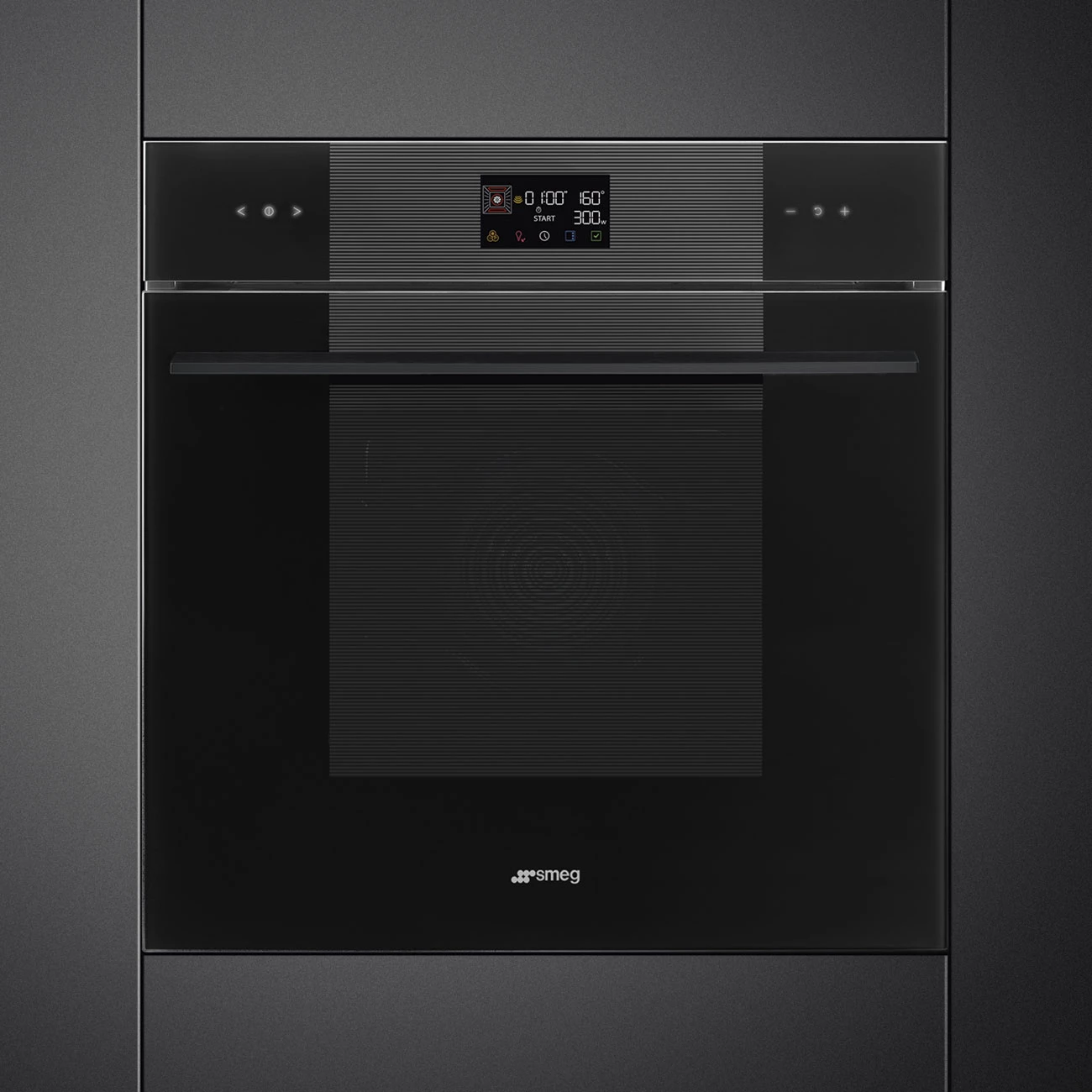 Smeg SO6102M2B3 Einbau-Backofen mit Mikrowellenfunktion Schwarz