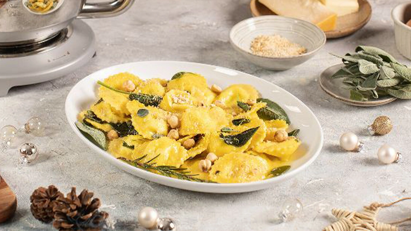 Ravioli Rezept mit der smeg küchenmaschine