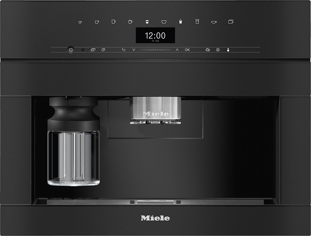 Miele CVA 7440 Einbau-Kaffeevollautomat Obsidianschwarz