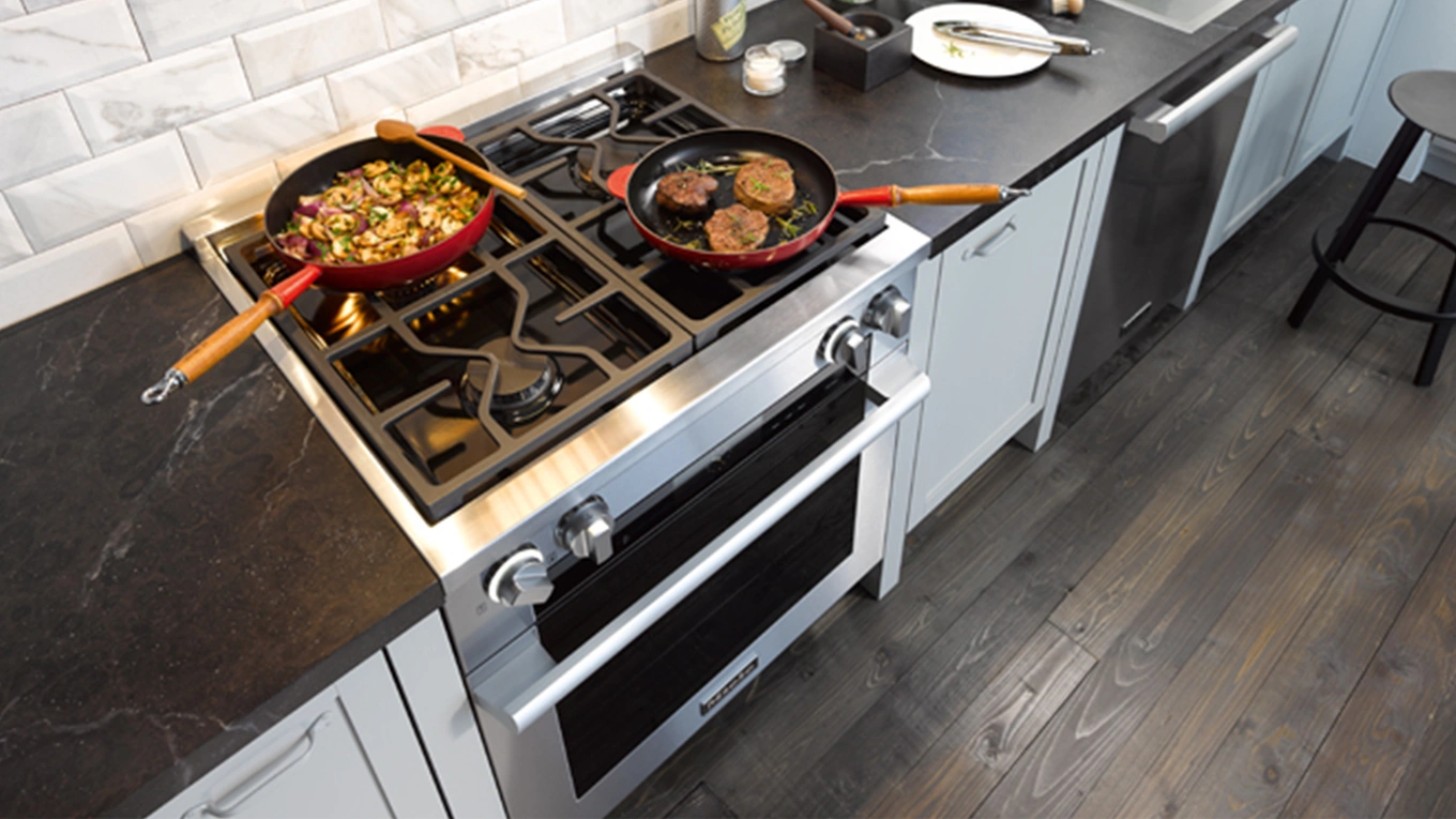 miele range cooker mit gas miele range cooker mit gas von oben