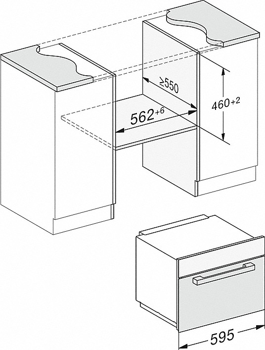 Miele M 7140 TC Einbau-Mikrowelle Edelstahl