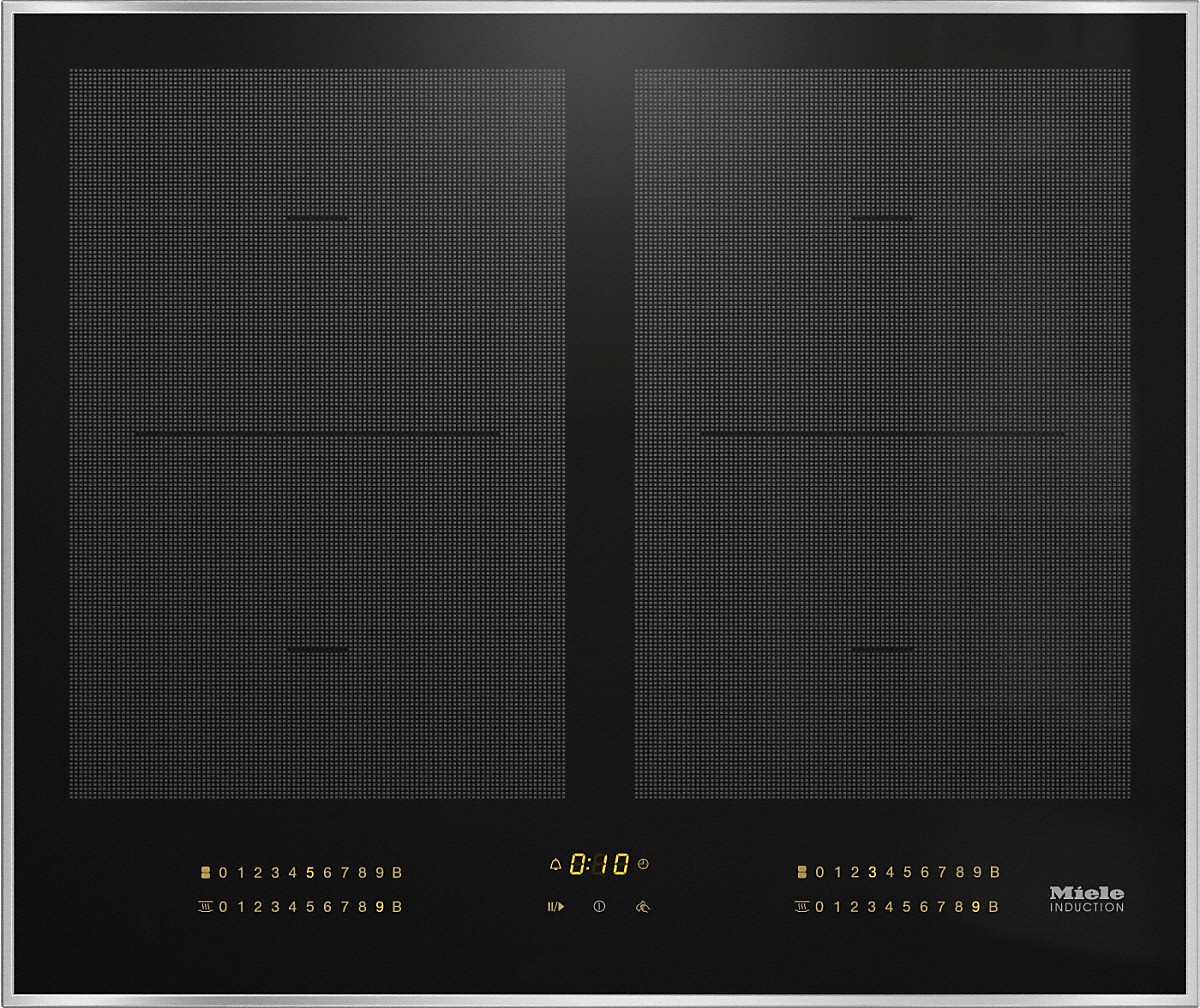 Miele KM 7564 FR Herdunabhängiges Induktionskochfeld Edelstahl