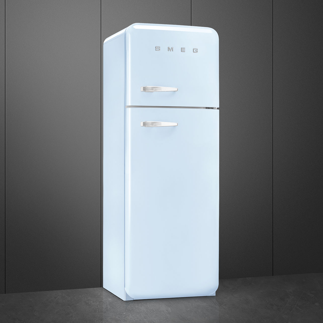 Smeg FAB30RPB5 Stand-Kühl-Gefrierkombination Pastellblau