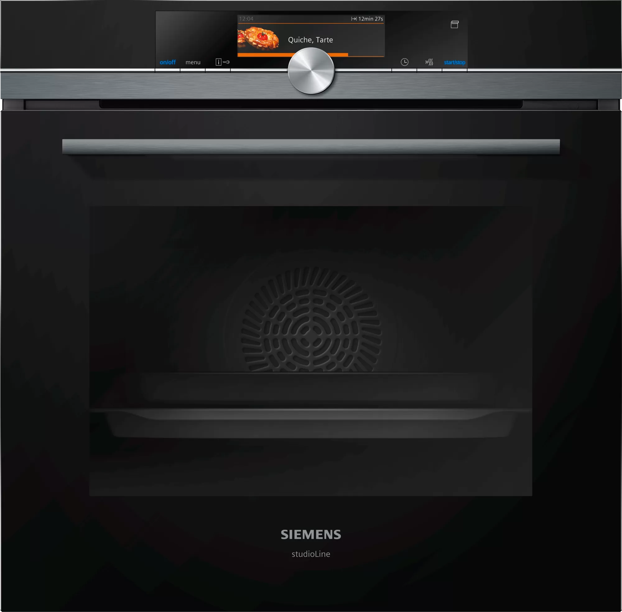 Siemens HS858GXB6 Einbau-Dampfbackofen Schwarz