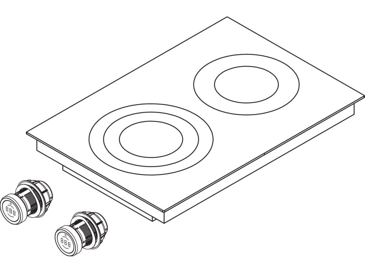 Bora PKC3AB Elektrokochfeld All Black