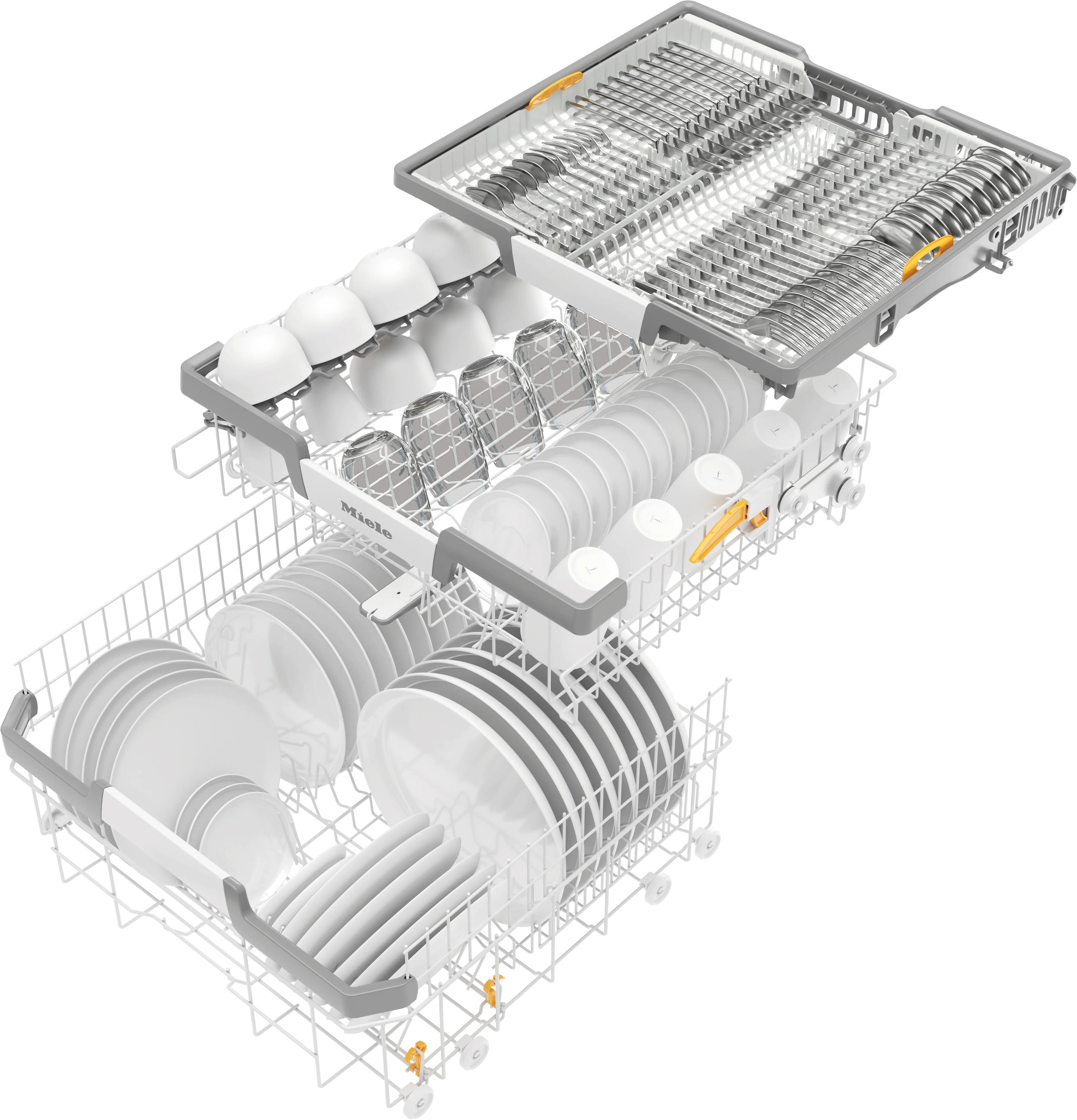 Miele G 7200 SCU Unterbau-Geschirrspüler Edelstahl/CleanSteel