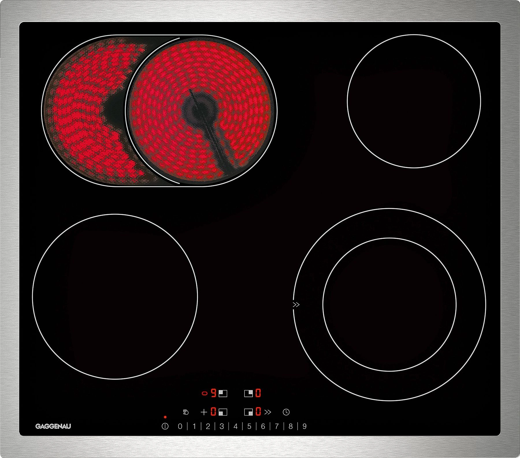 Gaggenau CE261114 Einbau-Glaskeramikkochfeld Schwarz