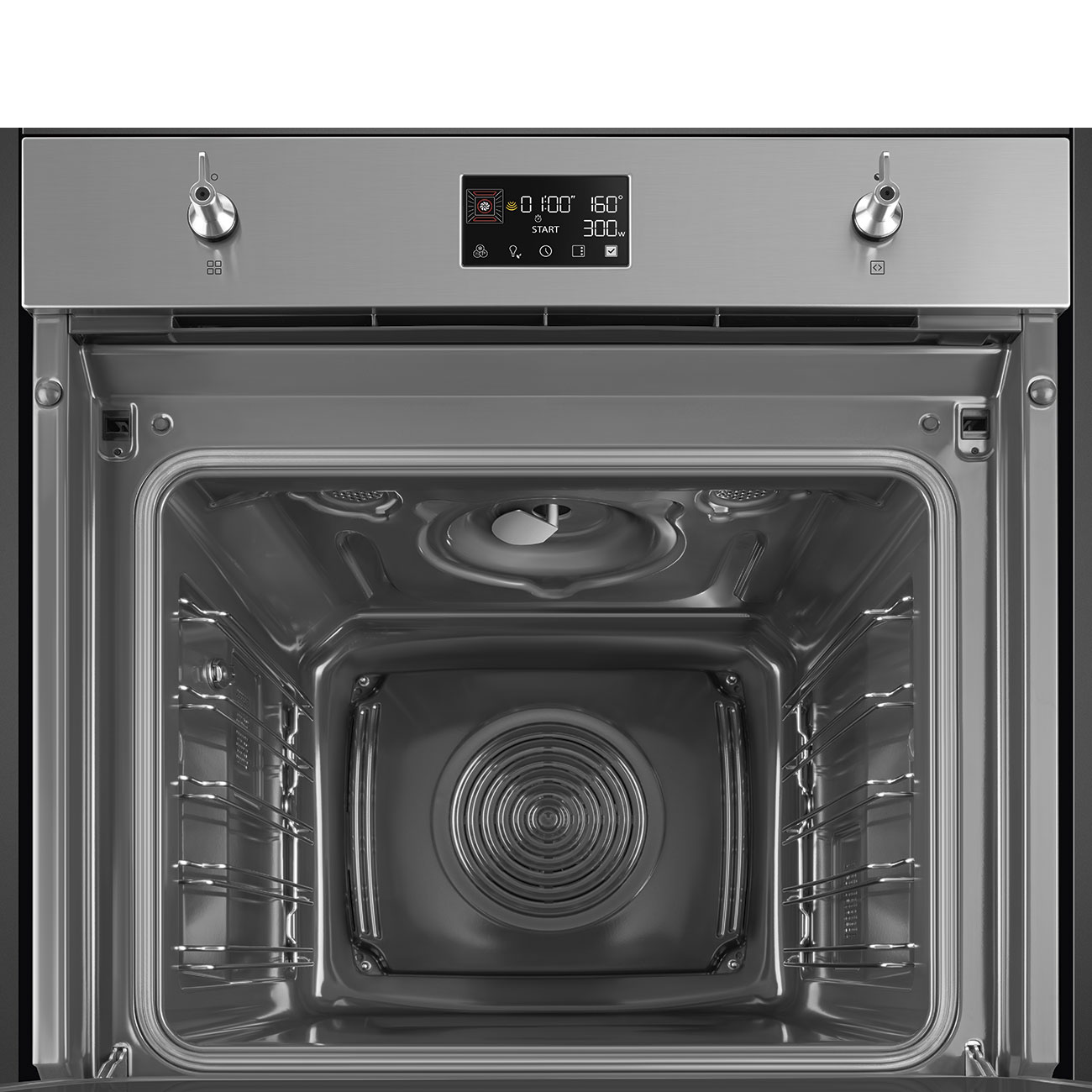 Smeg SO6302M2X Einbau-Backofen mit Mikrowellenfunktion Edelstahl