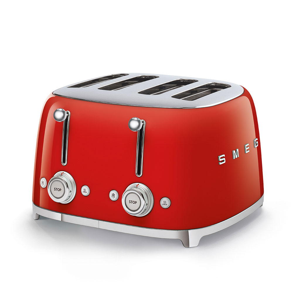 Smeg TSF03RDEU Toaster Rot