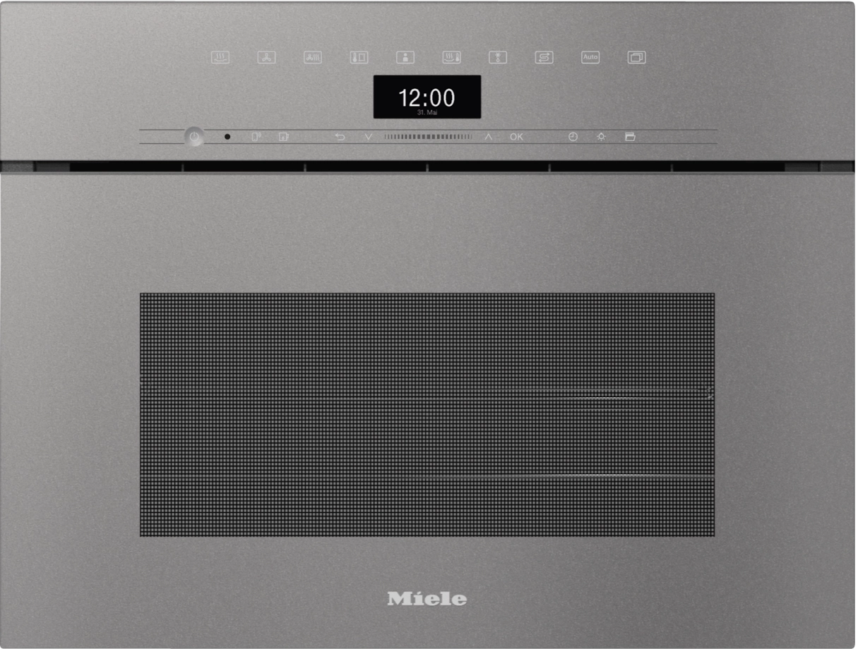 Miele DGC 7445 HCX Pro Griffloser Combi-Dampfgarer Graphitgrau