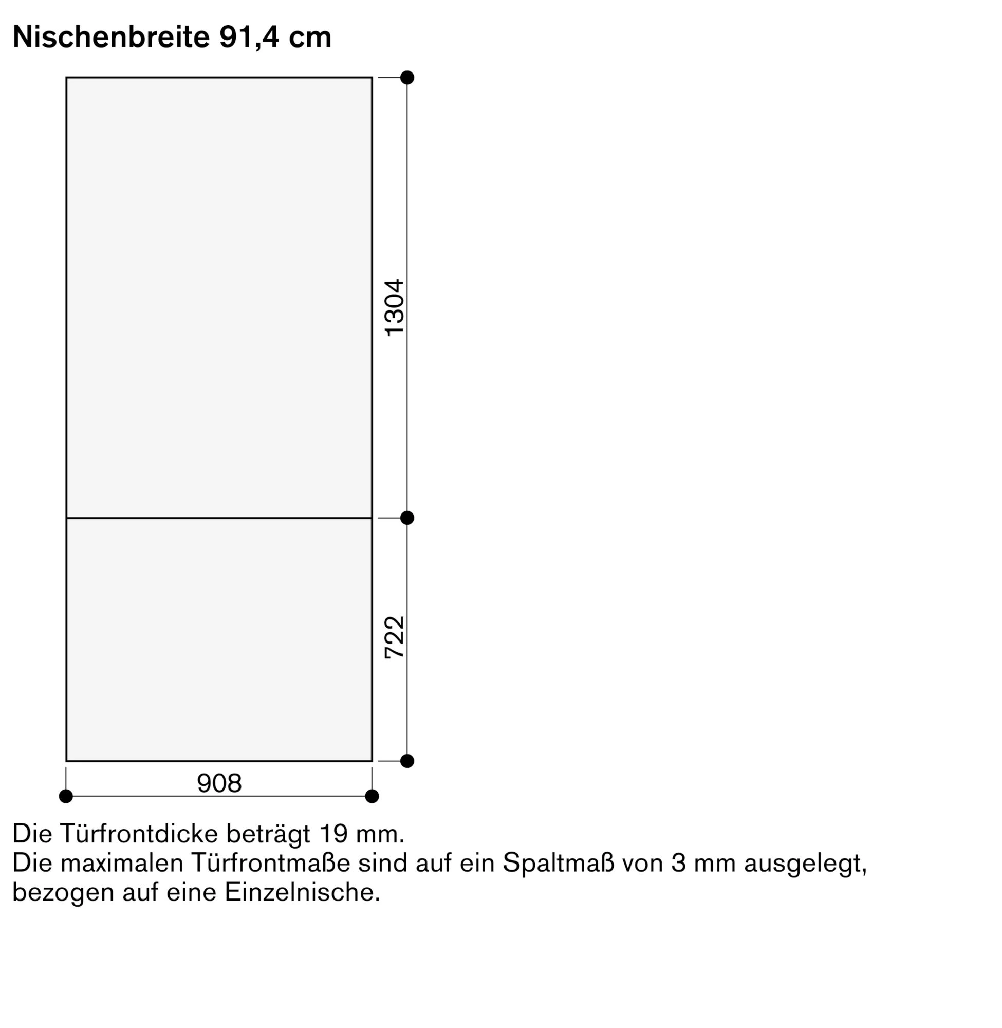 Gaggenau RA428910 Türfront Edelstahl