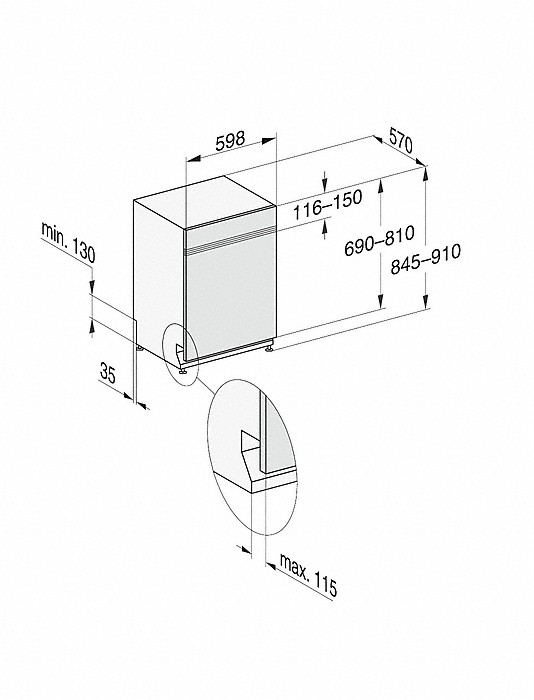 Miele G 7228 SCi XXL Teilintegrierter Geschirrspüler Edelstahl